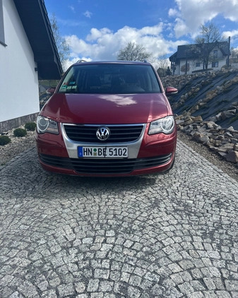 Volkswagen Touran cena 17900 przebieg: 165321, rok produkcji 2009 z Lubawka małe 67